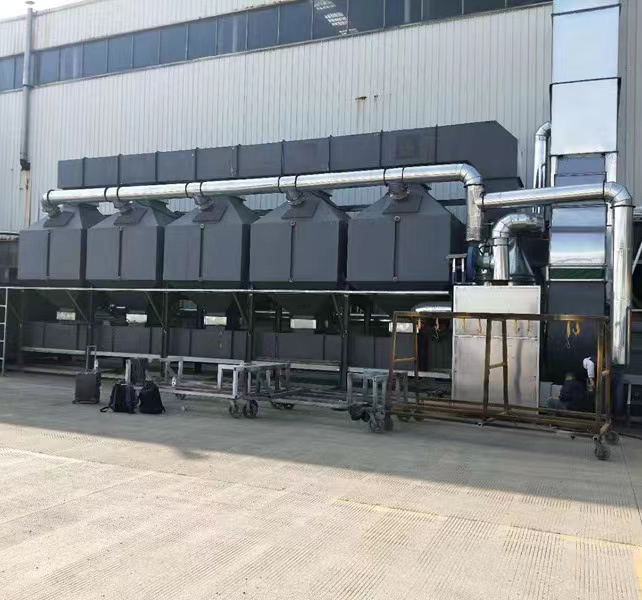 8万风量催化燃烧废气处理设备