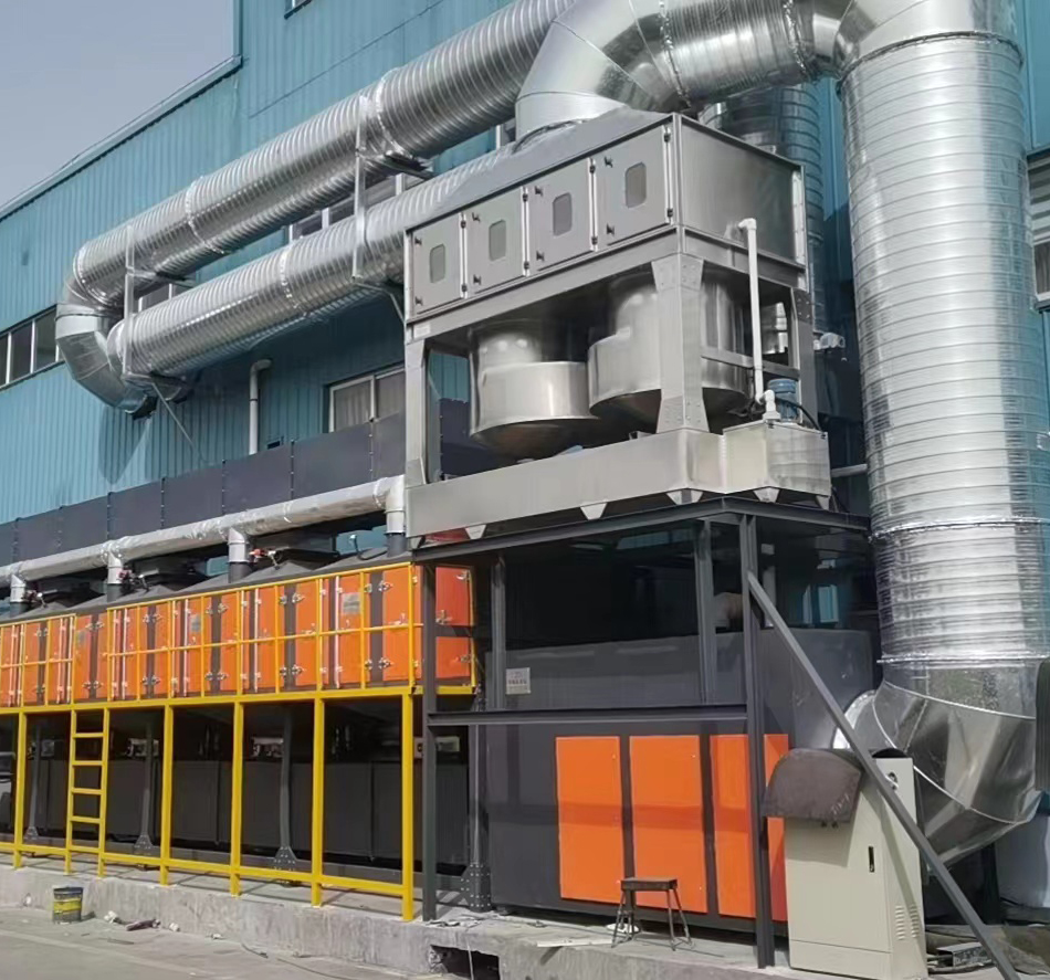 10万风量催化燃烧废气处理设备